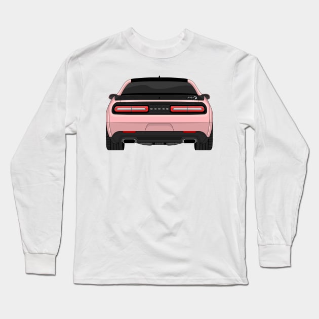 HELLCAT REAR PINK Long Sleeve T-Shirt by VENZ0LIC